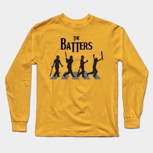The Batters, Cricket players classic crosswalk Long Sleeve T-Shirt